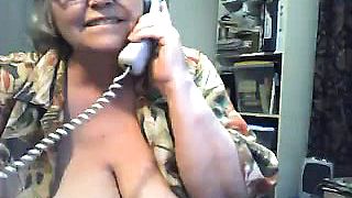 Giant gran in a webcam r20 Marshall live on 720camscom