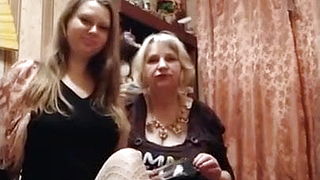 Real Mother and daughter ndash; prostitute team from Russia